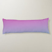 かわいい紫と青グラデーション ボディピロー (裏面)
