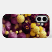 かわいい紫と黄色の花の電話ケース Case-Mate iPhoneケース (裏面 (横))