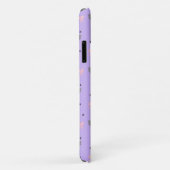 かわいい紫のハロウィンバット柄フォンケース Case-Mate iPhoneケース (裏面/右)