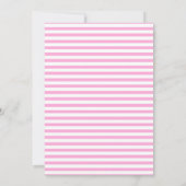 かわいい紫の怪物 | Monster Bash Girls誕生日 招待状 (裏面)