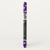 かわいい紫の犬を愛する人の写真集ペープリント Case-Mate iPhoneケース (裏面/右)