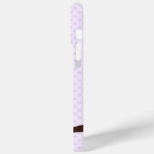 かわいい紫フクロウ Case-Mate iPhoneケース (裏面 / 左)