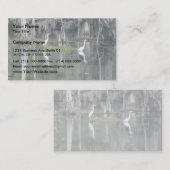 かわいい組のモーガンの近くの水のルイジアナの鷲 名刺 (正面/裏面)