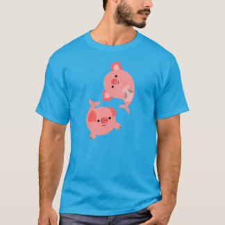 かわいい組の漫画のMerpigsのTシャツ Tシャツ