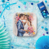 かわいい結婚カップルへ|過去記事おもしろい ペーパープレート (パーティー)