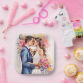 かわいい結婚カップルへ|過去記事おもしろい ペーパープレート (パーティー)