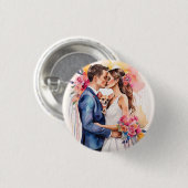 かわいい結婚カップルへ|過去記事おもしろい 缶バッジ (正面&裏面)