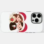 かわいい結婚クリスマス Case-Mate iPhoneケース (裏面 (横))