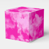 かわいい結婚ケーキのお願い箱 フェイバーボックス (正面サイド)