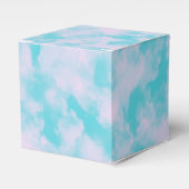 かわいい結婚ケーキのお願い箱 フェイバーボックス (正面サイド)