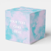 かわいい結婚ケーキのお願い箱 フェイバーボックス (裏面サイド)