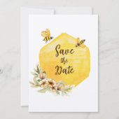 かわいい結婚式へ手頃デート限定 招待状 (正面)