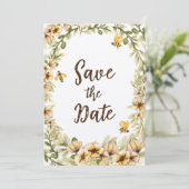 かわいい結婚式へ手頃デート限定 招待状 (スタンド正面)