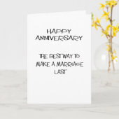 かわいい結婚記念日おめでとうございます カード (黄色い花)