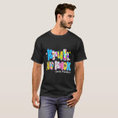 かわいい給食当番 新学期のおもしろTシャツ Tシャツ (正面フル)