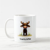 かわいい絵を描若いムースのデジタル コーヒーマグカップ (左)