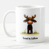 かわいい絵を描若いムースのデジタル コーヒーマグカップ