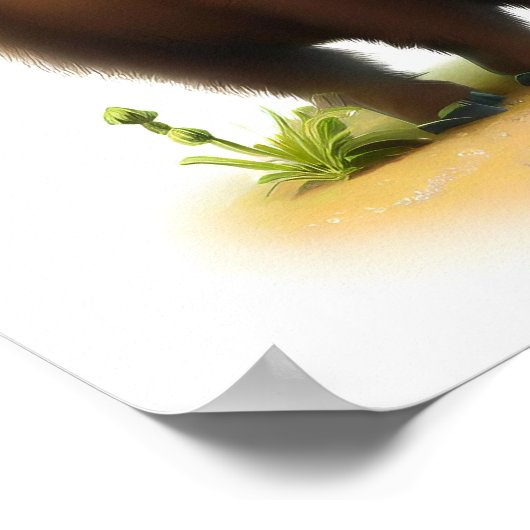 かわいい絵を描若者のデジタル|過去記事 ポスター (角)