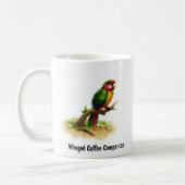 かわいい絵を描軍隊のデジタル コーヒーマグカップ (左)