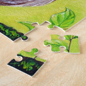 かわいい絵画フクロウ ジグソーパズル (側面)