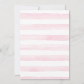 かわいい綿菓子のパーティの招待状 招待状 (裏面)