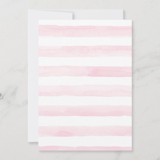 かわいい綿菓子のパーティの招待状 招待状 (裏面)