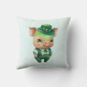 かわいい緑のおとぎファンシーさん クッション (裏面)