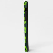 かわいい緑のカメレオン Case-Mate iPhoneケース (裏面/左)