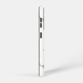 かわいい緑の恐竜のパターン SAMSUNG GALAXYケース (右側面)