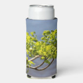 かわいい緑の枝が風に スリム缶クーラー (Seltzer正面)