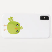 かわいい緑の鳥のキャラクター Case-Mate iPhoneケース (裏面(横))