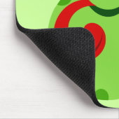 かわいい緑カエルの引用文のマウスパッド マウスパッド (コーナー)