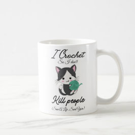 かわいい編み物の引用 毛糸愛好家デザイン コーヒーマグカップ