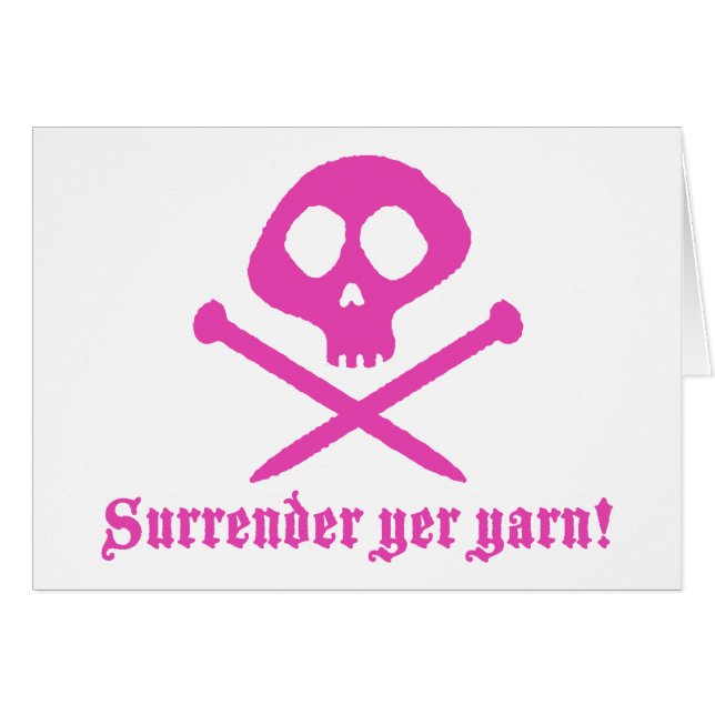 かわいい編み物 (正面横)