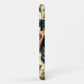 かわいい縁どコリーシームレス Case-Mate iPhoneケース (裏面/右)