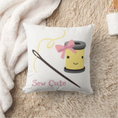 かわいい縫い クッション (ブランケット)
