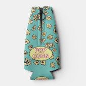 かわいい羊とポップコーン映画 ボトルクーラー (裏面)