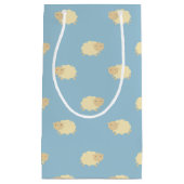 かわいい羊のパターン抱き枕 スモールペーパーバッグ (正面)