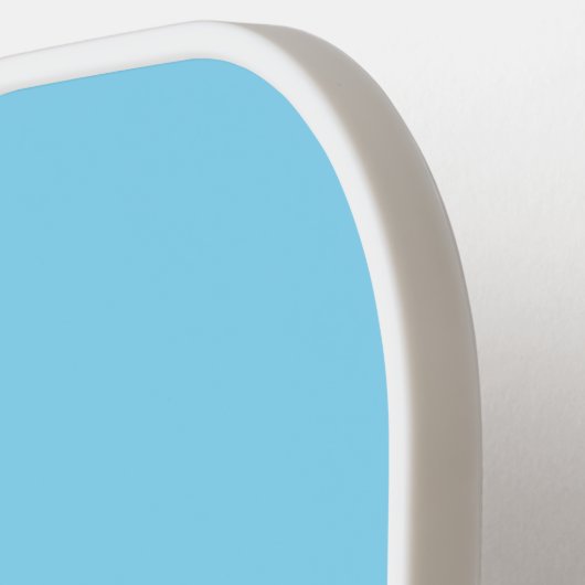 かわいい羊の友人と蝶の漫画 ピックルボールラケット (左詳細)