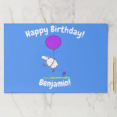 かわいい羊の風船の漫画ユーモアイラストレーション ペーパーパッド (インサイチュ)