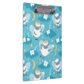 かわいい羊歯妖精の歯科衛生士 クリップボード (右)