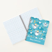 かわいい羊歯妖精の歯科衛生士 ノートブック (内部)