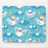 かわいい羊歯妖精の歯科衛生士 マウスパッド (正面)