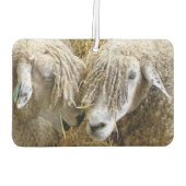 かわいい羊 カーエアーフレッシュナー (裏面)