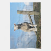 かわいい羊 キッチンタオル (縦)