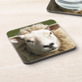 かわいい羊 コースター (左側)