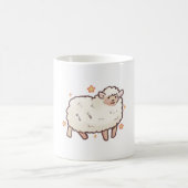 かわいい羊 コーヒーマグカップ (中央)