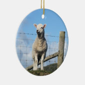 かわいい羊 セラミックオーナメント (右)