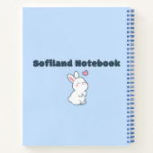 かわいい羊🐑💙✨ ノートブック (裏面)