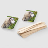 かわいい羊 ハンドファン (組立なし)